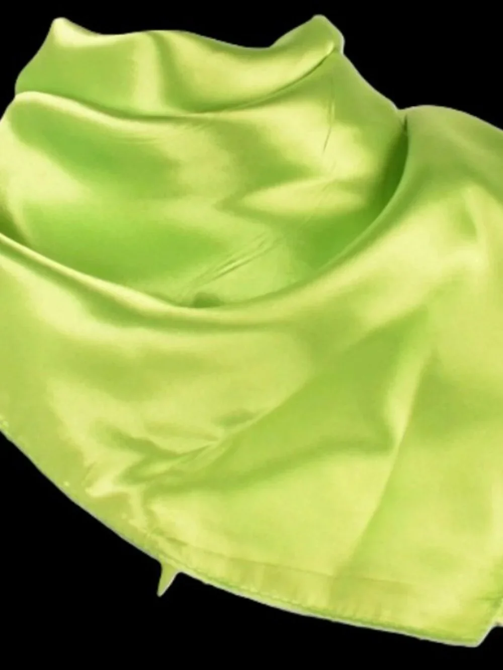 Choose Solid BLUES or GREENS Poly-Silk 27” Square SCARF by ORNAMENTS Ranch West